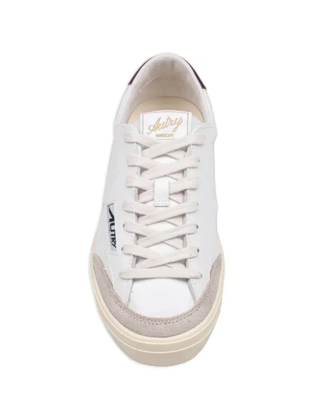 Sneakerși Autry din piele alb