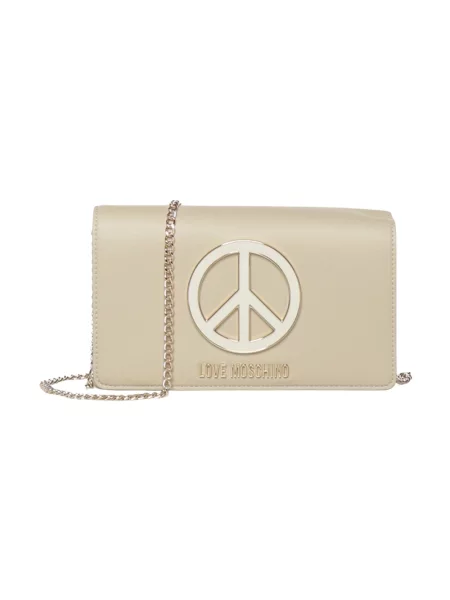 LOVE MOSCHINO Torebka Kremowy żółta