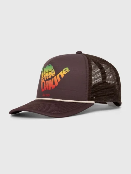 Шапка с козирка Dakine VACATION TRUCKER с принт кафяво