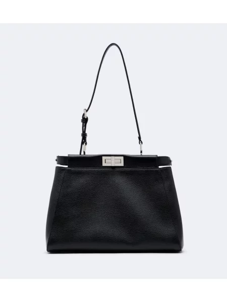 Geantă Fendi din piele negru