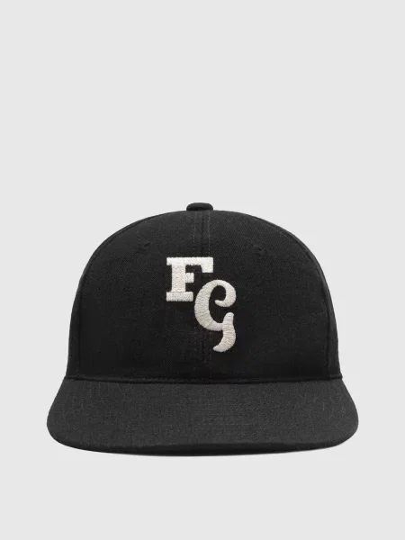 Кепка з вишивкою монограми логотипа Fear Of God чорна