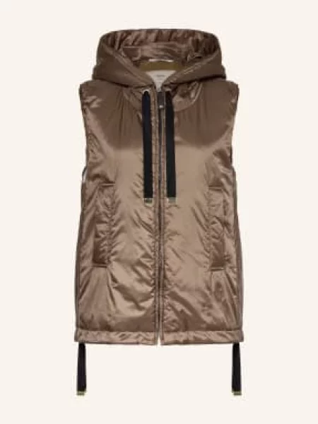 Max Mara The Cube Kamizelka Greengo braun brązowa