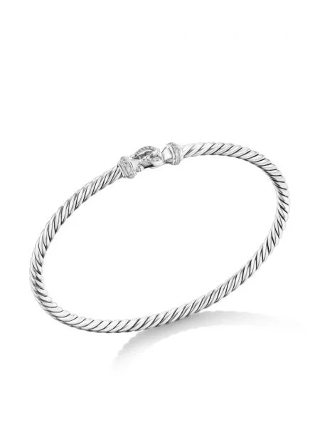 Klasikinis apyranke David Yurman sidabrinė