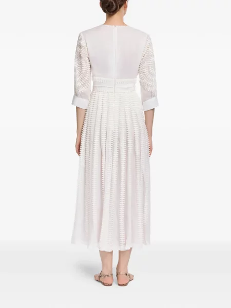 Rochie Elie Saab cu decolteu în V alb