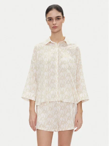 DKNY Пижама бежов