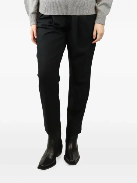 Pantaloni Varley conici negru