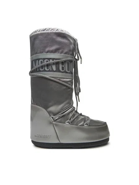 MOON BOOT Bocanci de zăpadă ICON GLANCE argintiu