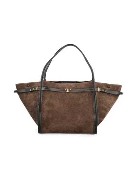 Torebka Tod's skórzana brązowa