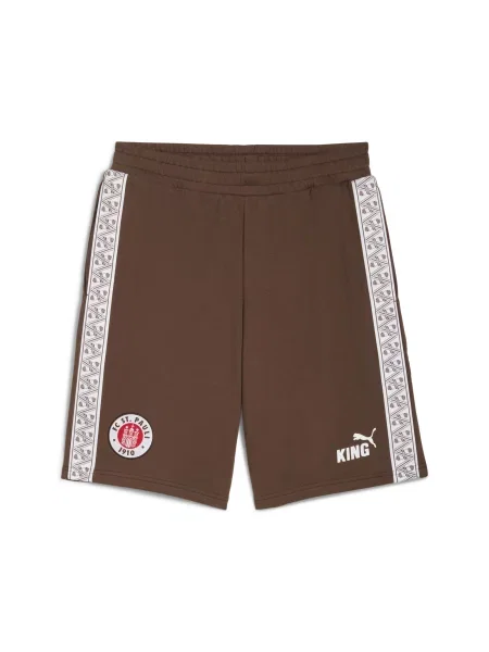 Szorty dresowe FC St. Pauli KING brązowe