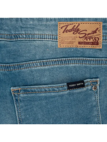 Pantaloni copii Teddy Smith albastru