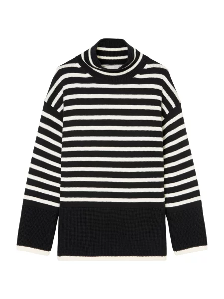 Marc O'Polo Pulover negru alb