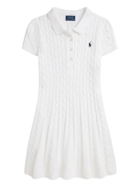 Sukienka dziecięca Polo Ralph Lauren biała