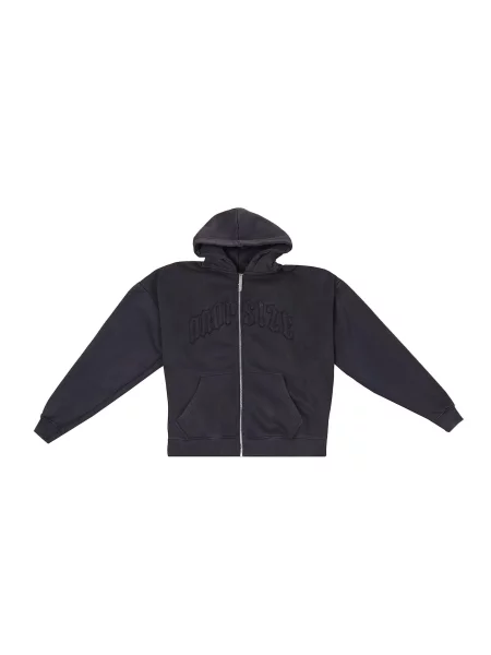 Dropsize Hanorac Raw Edges' negru