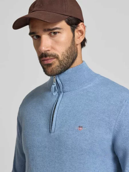 Sweter Gant niebieski