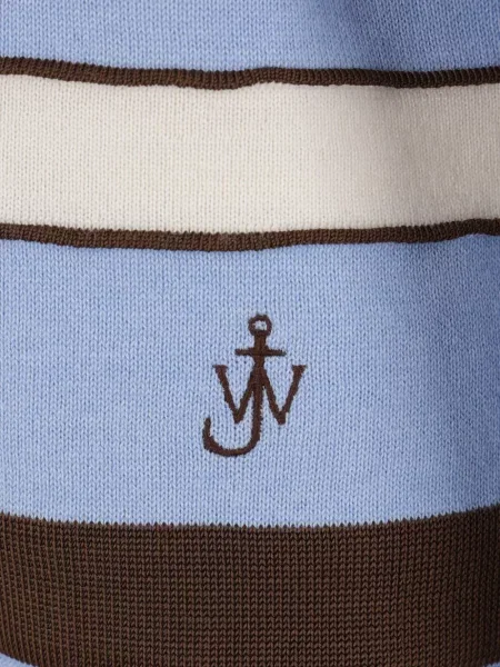 Ριγέ polo Jw Anderson μπλε