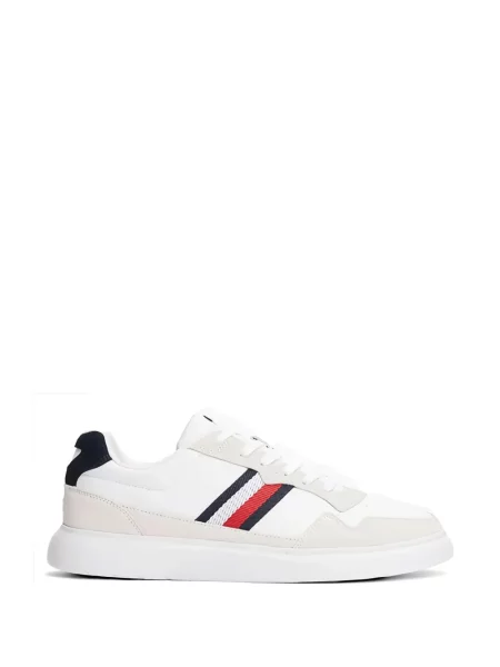 Sneakerși Tommy Hilfiger alb