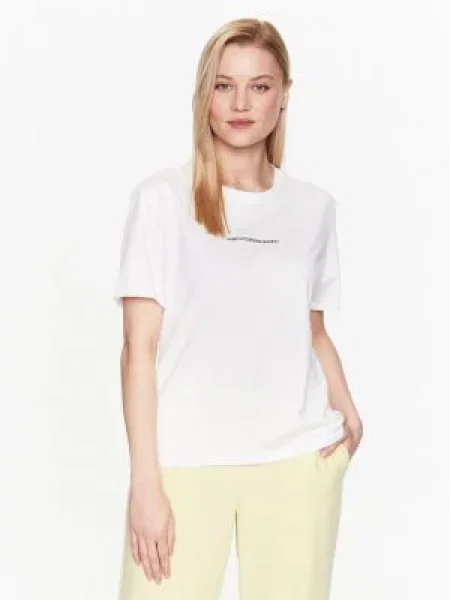 T-Shirt Moss Copenhagen λευκό