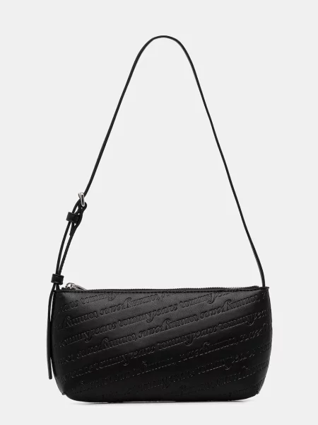 Geantă Tommy Jeans Tjw Must Aop Shoulder Bag negru
