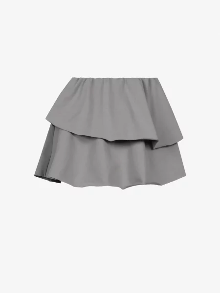 FEMSSY Sukně AURA SKIRT GREY' šedá