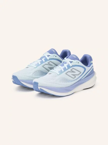 Buty do biegania New Balance glint blue/silver metallic/fairweather blue niebieskie