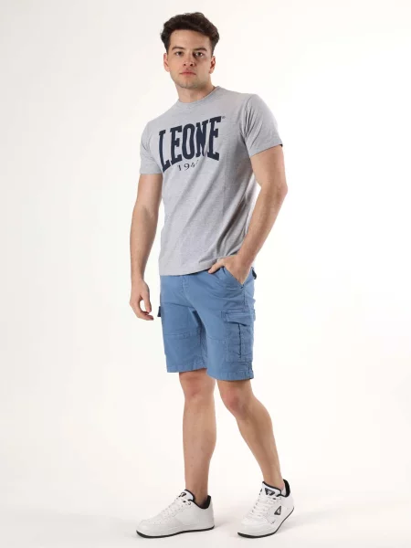 Szorty bojówki Leone Beach z niebieskie