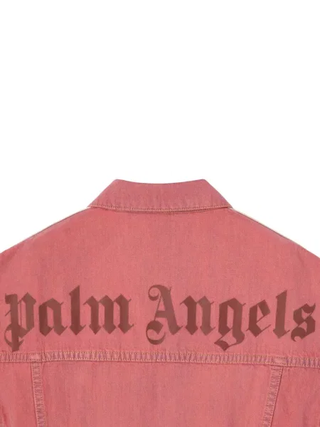 Kurtka dziecięca Palm Angels różowa