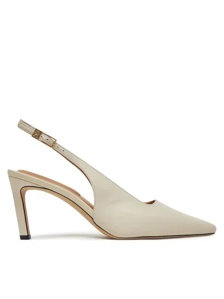 Sandali Tommy Hilfiger Squared Toe bež