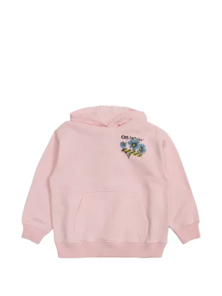 Bluza z kapturem dziecięca Off-white biała