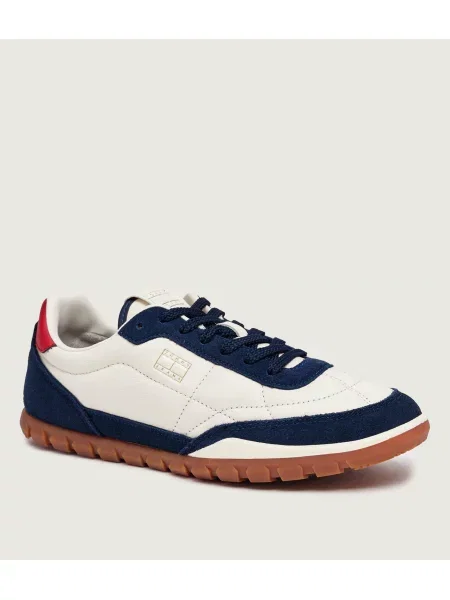 Tommy Jeans Teniși din piele Low Runner | piele întoarsă