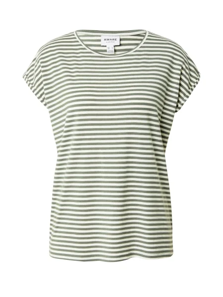 Aware Tricou AVA pastel / închis verde