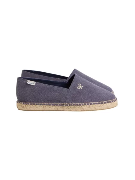 Espadryle Silbon klasyczne niebieskie