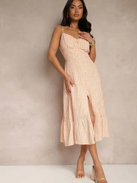 Rochie Efrisela portocalie