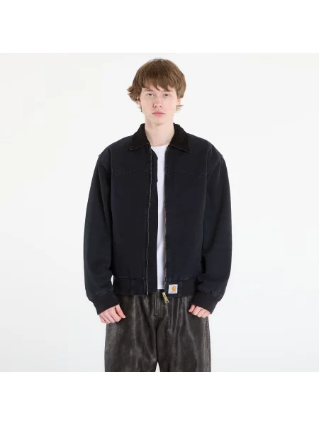 Μπουφάν Carhartt WIP OG Santa Fe Jacket UNISEX Black/ Black S μαύρο