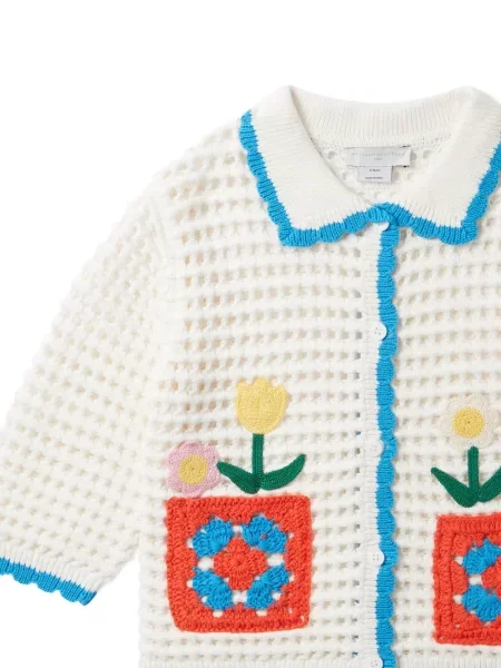 Kardigan dziecięcy Stella Mccartney biały