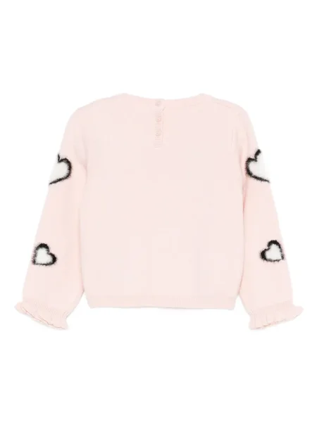Sweter dziecięcy Liu Jo różowy