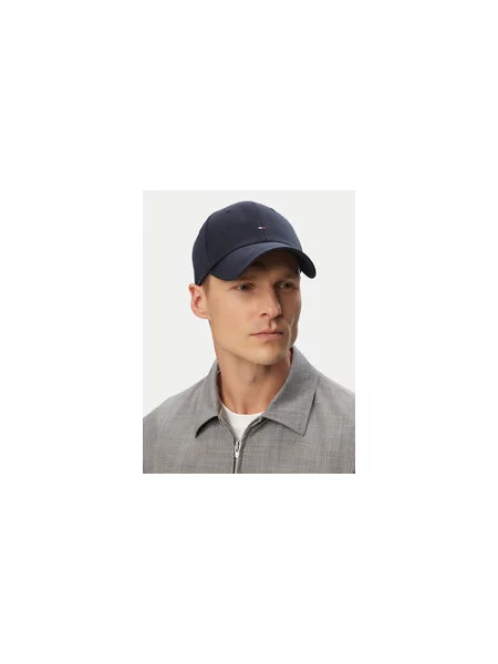 TOMMY HILFIGER Kapa temno / rdeča / bela modra