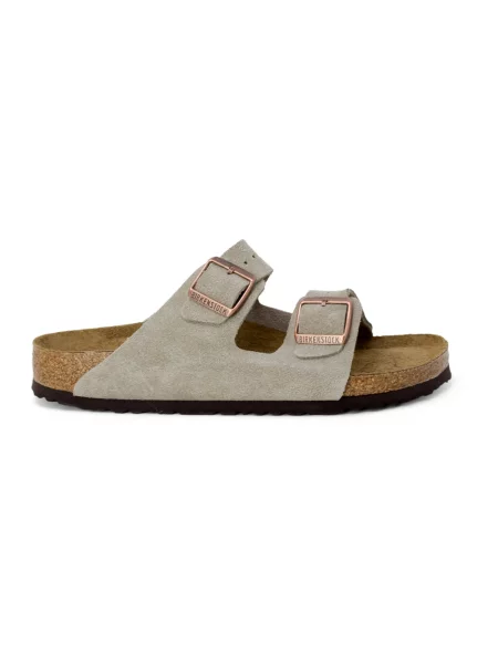 Klapki Birkenstock beżowe