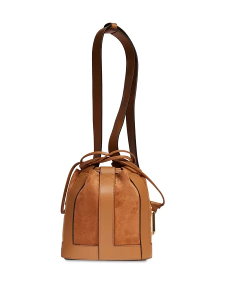 Geantă bucket Lancel maro