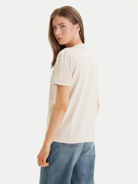 Guess T-shirt Regular Fit bež