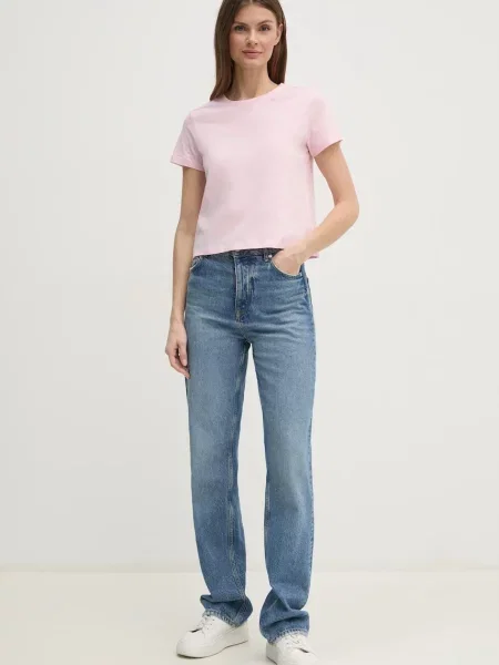 Футболка Sisley рожевий