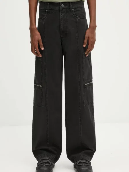 ALYX pantaloni de bărbați drepți negru