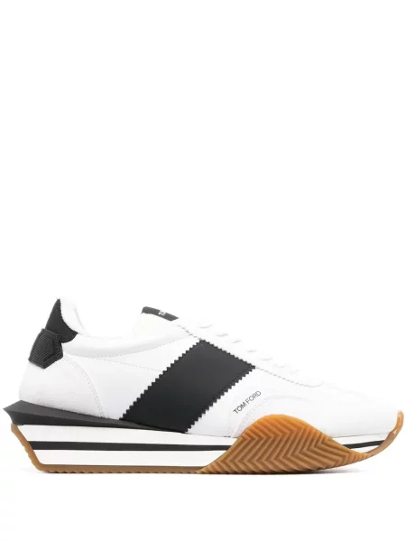 Sneakerși Tom Ford alb