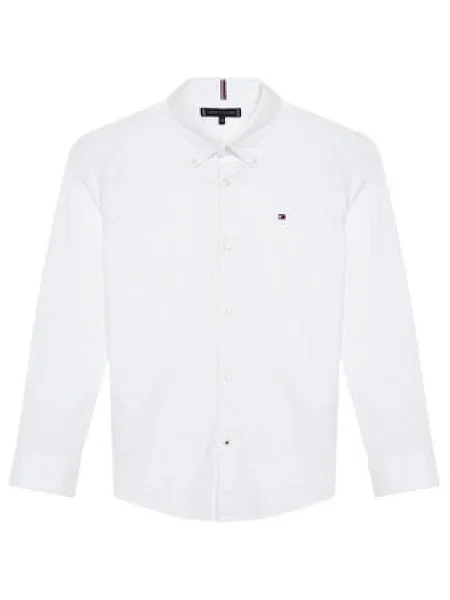 Tommy Hilfiger Košeľa Oxford D biela