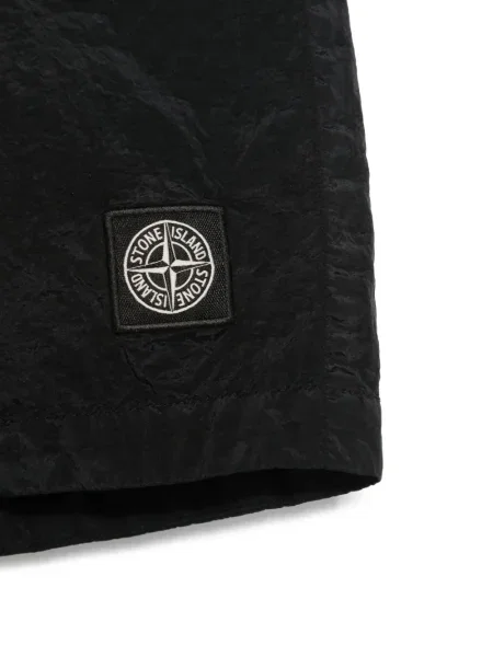 Szorty dziecięce Stone Island czarne