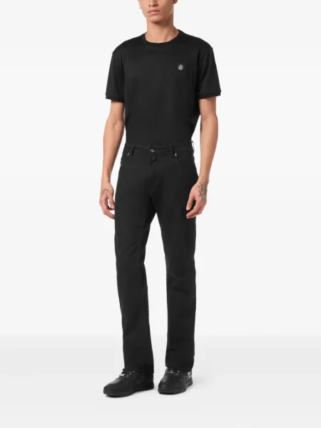Blugi Billionaire cu 5 buzunare negru