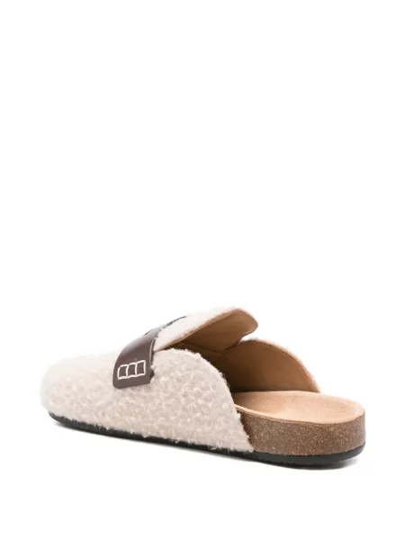 Papuci tip mules Jw Anderson din piele
