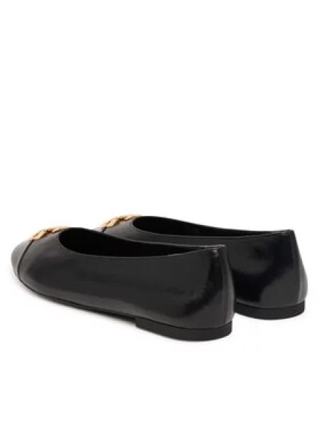 Tory Burch Balerinos Charlie juoda