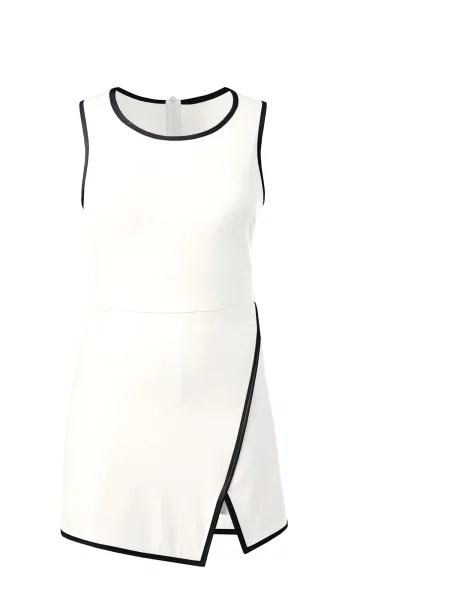Imily Bela Rochie negru alb