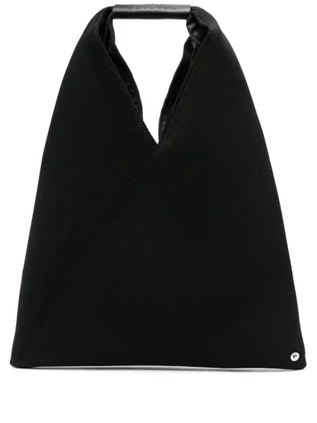 Geantă Mm6 Maison Margiela din canvas negru