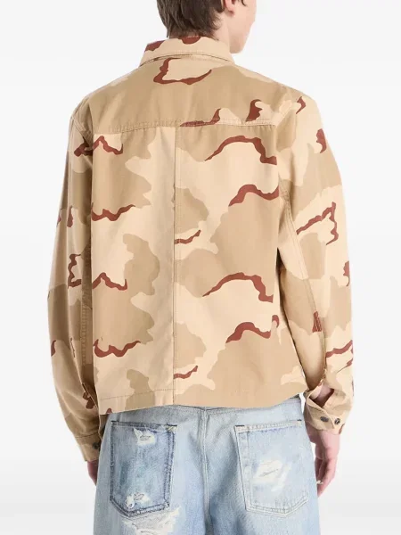 Cămașă Alpha Industries cu imagine cu model camuflaj